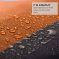 thumbnail image 4 of RENACLIPY Messenger Bag Rain Cover Rain Cover Gray Orange Combination Reflective Safety Feature 1Pcs for Travelling, 4 of 8