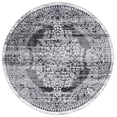 thumbnail image 2 of SAFAVIEH Amelia Toria Floral Area Rug, Charcoal/Gray, 6'7" x 6'7" Round, 2 of 11