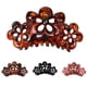 thumbnail image 5 of Clips de garra para el cabello Clips de mandíbula para el cabello de sujeción fuerte Barrette Pinzas de agarre antideslizantes Estilo Rojo clarete Yuyangstore Garra del pelo, 5 of 8