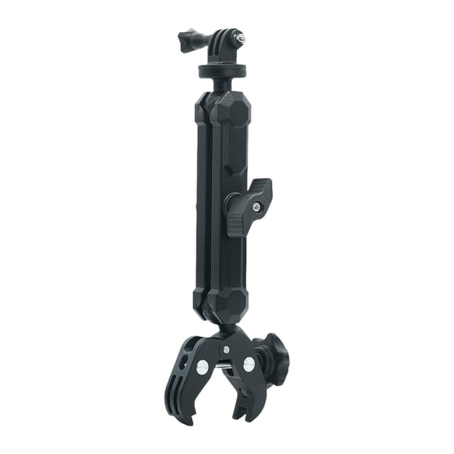Soporte para cámara de acción de motocicleta, adaptador para bicicleta, abrazadera de soporte giratorio para teléfonos