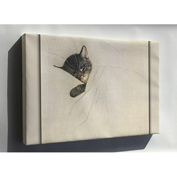 Canvas 16x24; Chessie The Railroad Kitten By Guido Gruenewald C1933