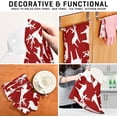 thumbnail image 7 of GZHJMY Animal Antlers Kitchen Dish Towel Set, Drying Kitchen Towels Tea Towels Gift Set for Drying Cleaning Cooking Baking 1Pcs, 7 of 7