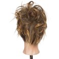thumbnail image 2 of S-noilite Chignon Ondulé Duveteux Chouchous Extension de Cheveux Synthétiques pour Femmes, 2 of 2