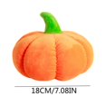 thumbnail image 3 of A 18Cm Pumpkin Plush Stuffed Vegetable Doll Toy Soft Simulation Decor Photography Prop Kids Cuddle Gift Vacuum Packed For Easy Storage Comfort Companion, 3 of 4
