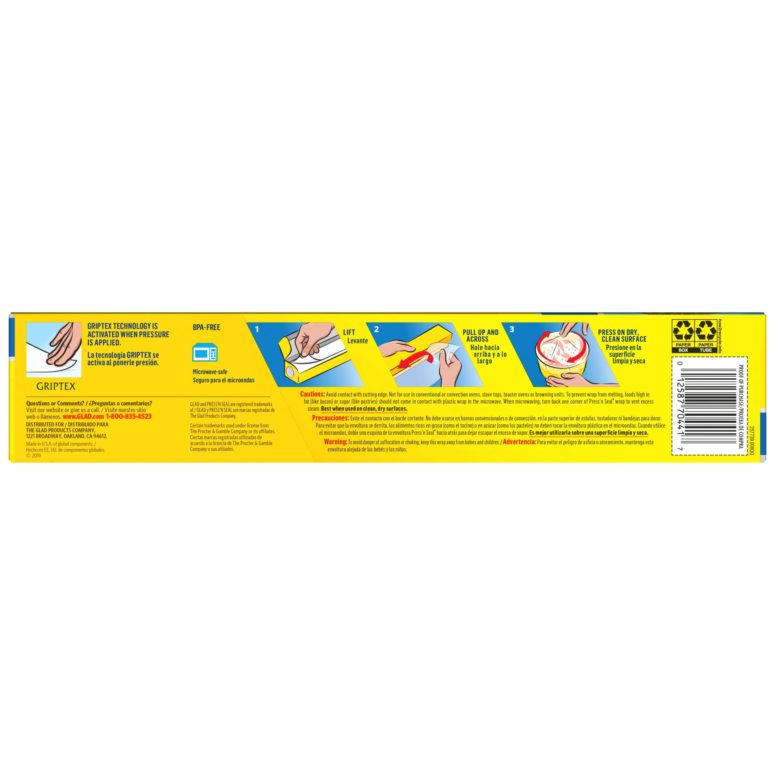 Glad Press N Seal Plastic Food Wrap 70 Square Feet Walmart Com Walmart Com Glad Press N Seal Plastic Food Wrap 70 Square Feet Walmart Com Walmart Com