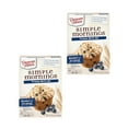 thumbnail image 5 of ( 2 Pack ) Duncan Hines Simple Mornings, Premium Muffin Mix, Blueberry Streusel With Crumb Topping, 20.5 oz, 5 of 6
