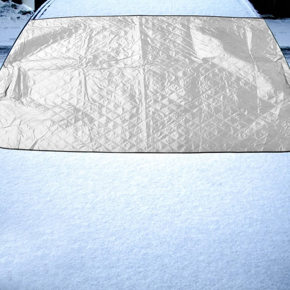 OULII Snow Windshield Cover with Side Mirror for Car - Weather Resistant