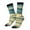 2 Black-1, variant on Retro Wooden Print Adult Socks for Men & Women,Calf Socks, Ankle Socks,Boots Socks,Breathable Casual Sock,Unisex Crew Socks