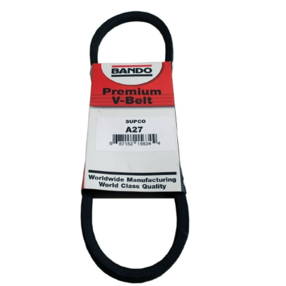 A27/4L290 Supco V-Belt 1/2"x29" O.D.