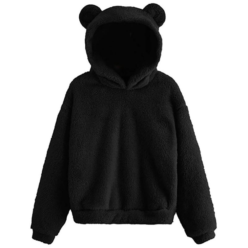 black sweatshirt jumper
