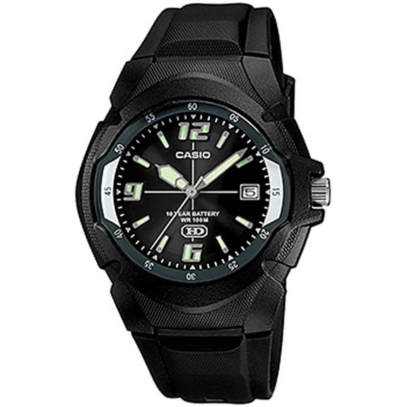 Casio #MW600F-1AV Men's 100M HD Series Sports Watch with Date