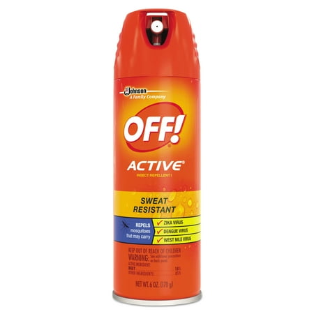 OFF! Active Sweat Resistant Insect Repellent 1, 6 oz