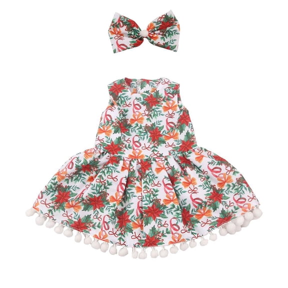 Christmas Doll Clothes for 22-Inch Dolls | Festive Holiday Outfit Set | Cloth Doll Accessory | Perfect for Photos & Gifts