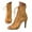 F-Brown, variant on Toe High Heels for Women Fashionable Thick Sole Block Heel Dress Shoes for Spring and Autumn Seasons Beige,41