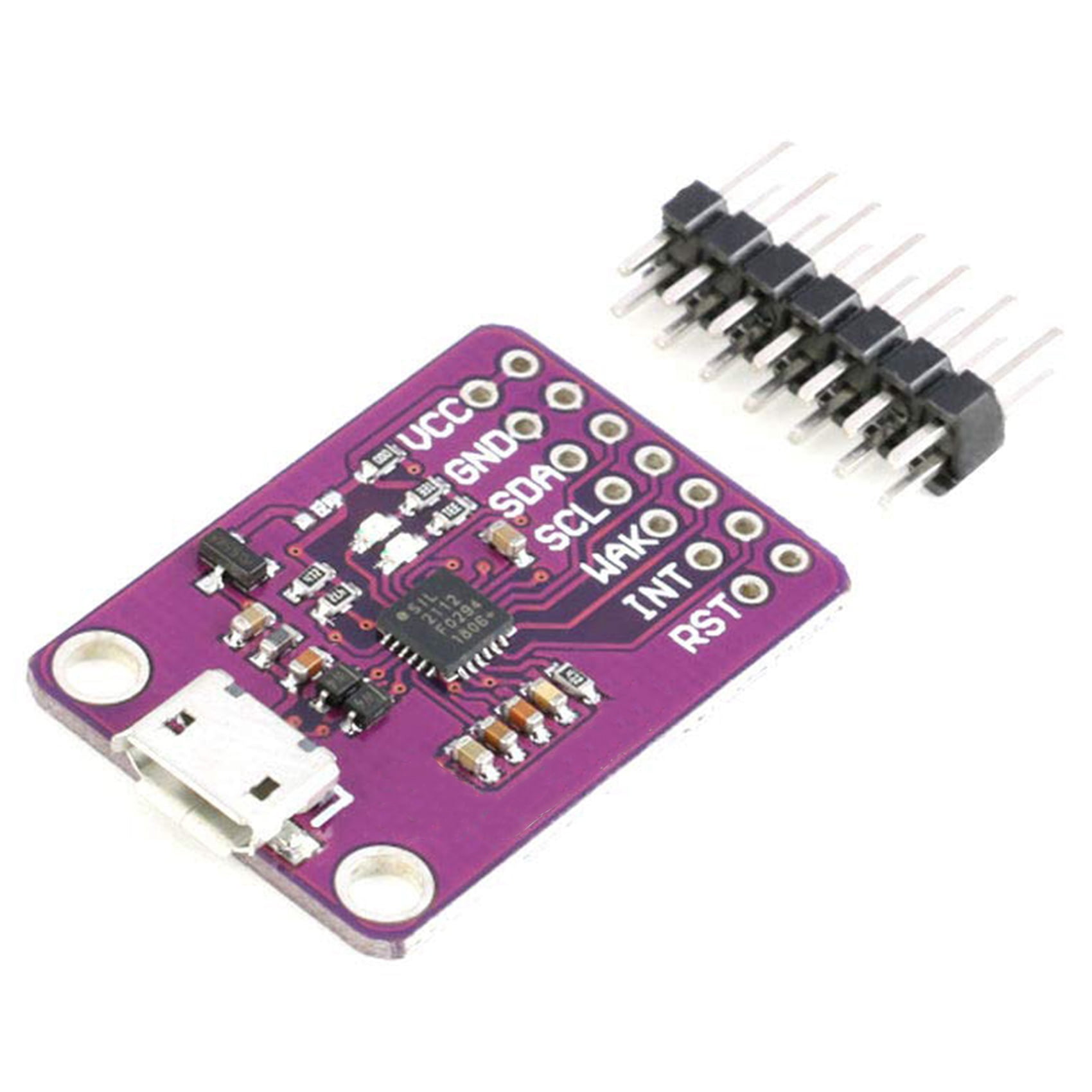 Scheda Di Valutazione MCU-2112 CP2112: Adattatore USB To I2C Per Debug CCS811, Modulo Seriale Multifunzione
