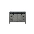 thumbnail image 2 of 48 In. W Ash Grey Bathroom Vanity - E0 Plywood & Solid Wood 6 Drawers And Open Shelf For Practical Storage Bath Panels Relaxing Experience, 2 of 3