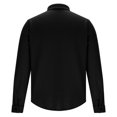 thumbnail image 5 of Levmjia Men's Cotton Jacket Workwear Durable Button Down Shirt Collar Casual Outerwear Multiple Pockets Comfortable Fit S-3XL Classic Style Black, 5 of 6