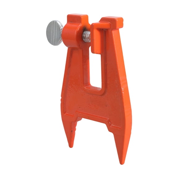 Chainsaw Filing Vise Portable Stump Clamp Chainsaw Filing Clamp for Precise Chain Sharpening and Maintenance in Red