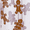 Gingerbread People, variant on Holiday Time 20 oz Gingerbread People Glass Can Sipper, 2-Pack