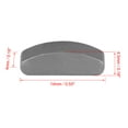 thumbnail image 3 of 2pcs Engine Crankshaft Lock Semicircular Key Universal Titanium Tone for CG125, 3 of 4