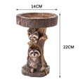 thumbnail image 4 of Animal Outdoor Garden Stakes Lawn Decoration Bird Beeder Raccoon, 4 of 8