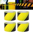 thumbnail image 1 of Safety Tape, 4PCS Excellent Resilience Construction Tape Easy Using  for Industrial Applications, 1 of 7