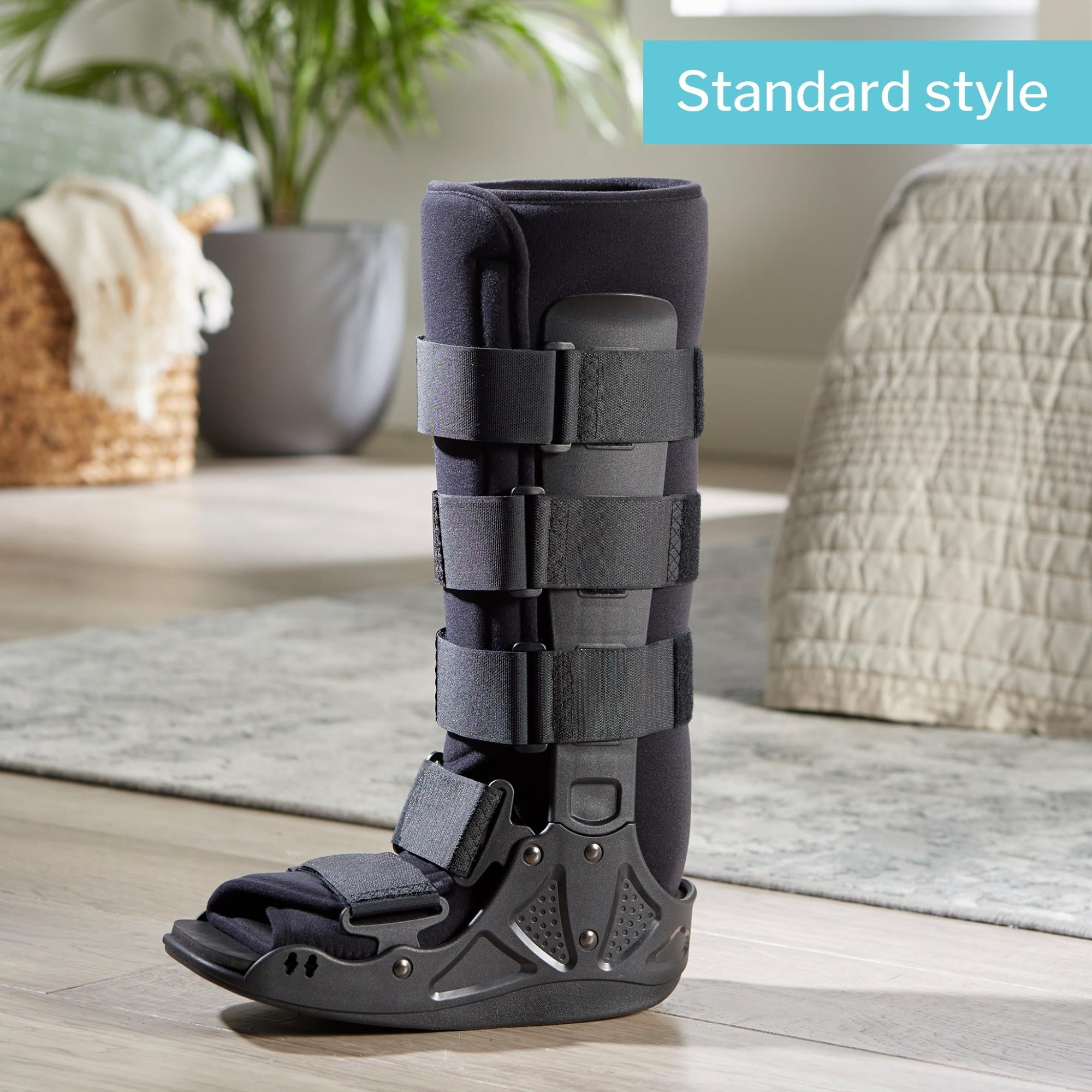 McKesson Walker Boot, Non-Air, Standard, Adult - Either Foot, Size Medium, 1 Ct