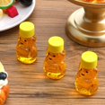thumbnail image 4 of 48 Pcs 2 oz Plastic Honey Bear Bottles - Clear Reusable Mini Bear Jars with Lids for Holidays & Baby Showers$$Home Decor, Kitchen, & Other, 4 of 7