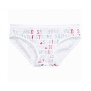 Maidenform Little & Big Girl's Printed Seamless Hipster Underwear White Size Medium