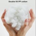 thumbnail image 3 of Ruiboury Double Remplissage Coton Fourrure Surface - Élasticité Tapis Rond Rose Clair S(40*40), 3 of 6