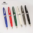 thumbnail image 2 of JINHAO-pluma estilográfica para estudiantes, pluma con tapa giratoria de plástico azul, color plateado, 992, 2 of 4