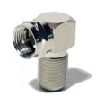 thumbnail image 2 of 25 pack 90 Degree Right Angle F RG6 RG59 Coaxial Coax Connector Adapter, 2 of 3