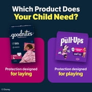 Goodnites Girls Nighttime Bedwetting Underwear, L (68-95 lbs), 34 Count (Select for More)