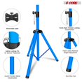 thumbnail image 3 of Adjustable Speaker Stand Pair – 48" Tripod DJ Studio Monitor Mount with Bag, 3 of 11