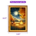 thumbnail image 5 of Hello Fall Rhodesian Ridgeback Enjoys Warm Campfire Autumn Night Bright Moon Acrylic Plaque with Wood Photo Frame Box Ridgebacks Dog Lover Gifts Light Box - 01008, 5 of 5