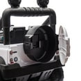 thumbnail image 5 of 24V 2 Seater Ride on Car for Kids, Licensed Land Rover Defender Volta 5008 Ride on Toys for Big Kids with Remote Control, Bluetooth, Music, LED Lights, Powered Electric Car for Kids Boys Girls, White, 5 of 10