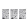 thumbnail image 2 of Sellos transparentes transparentes seguros para álbumes de recortes multiusos para tarjetas de felicitación para diarios para álbumes de fotos Amonsee Otros, 2 of 8