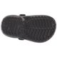 thumbnail image 3 of Zuecos Clásicos Forrados Crocs para Niños en Negro, Calzado Slip-On para Niños Pequeños, 3 of 4