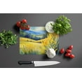 thumbnail image 3 of Kentucky Goldenrod in Watercolor Glass Cutting Board Large 12 in x 15 in, 3 of 5