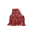 thumbnail image 2 of Hovilon Independence Day Flannel Blanket - 4th of July Throw Red White Blue Fireworks Print Soft Lightweight Lap Blanket for Sofa Bed AC Nap Travel Outdoor Picnic Memorial Day Decor Gift, 2 of 8