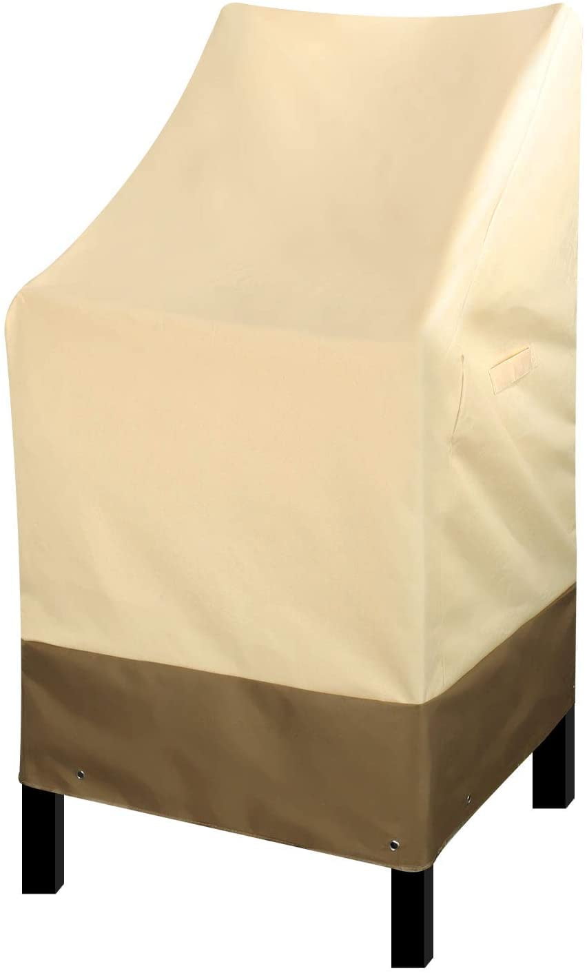 Patio Chair Covers Waterproof Durable Outdoor Bar Stool Stackable