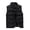 Noir, variante sur Tenmix Gilet à Fermeture Éclair Complète pour Homme Coupe Régulière Manteaux d'Hiver Chauds Doudoune Veste de Vacances Gilet Sans Manches Vêtement d'Extérieur Rouge m