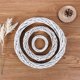 thumbnail image 2 of Party Xmas Blank Ornament Vine Natural Christmas Decoration Wicker Wreath Rattan Ring White Garland, 2 of 5