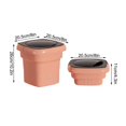 thumbnail image 4 of Birdeem Mini Washing Machine Foldable Bucket Type Laundry Clothes Washer Cleaner Travel, 4 of 10