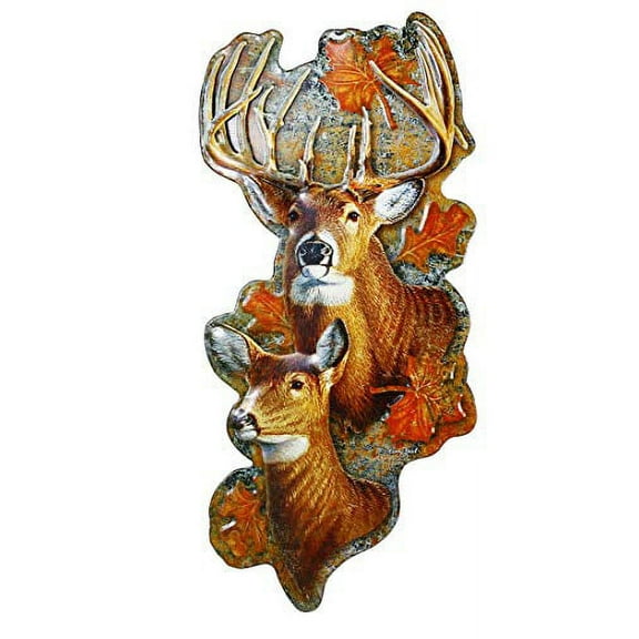 AR Country Store Die Cast Metal Deer Sign Wall Decor