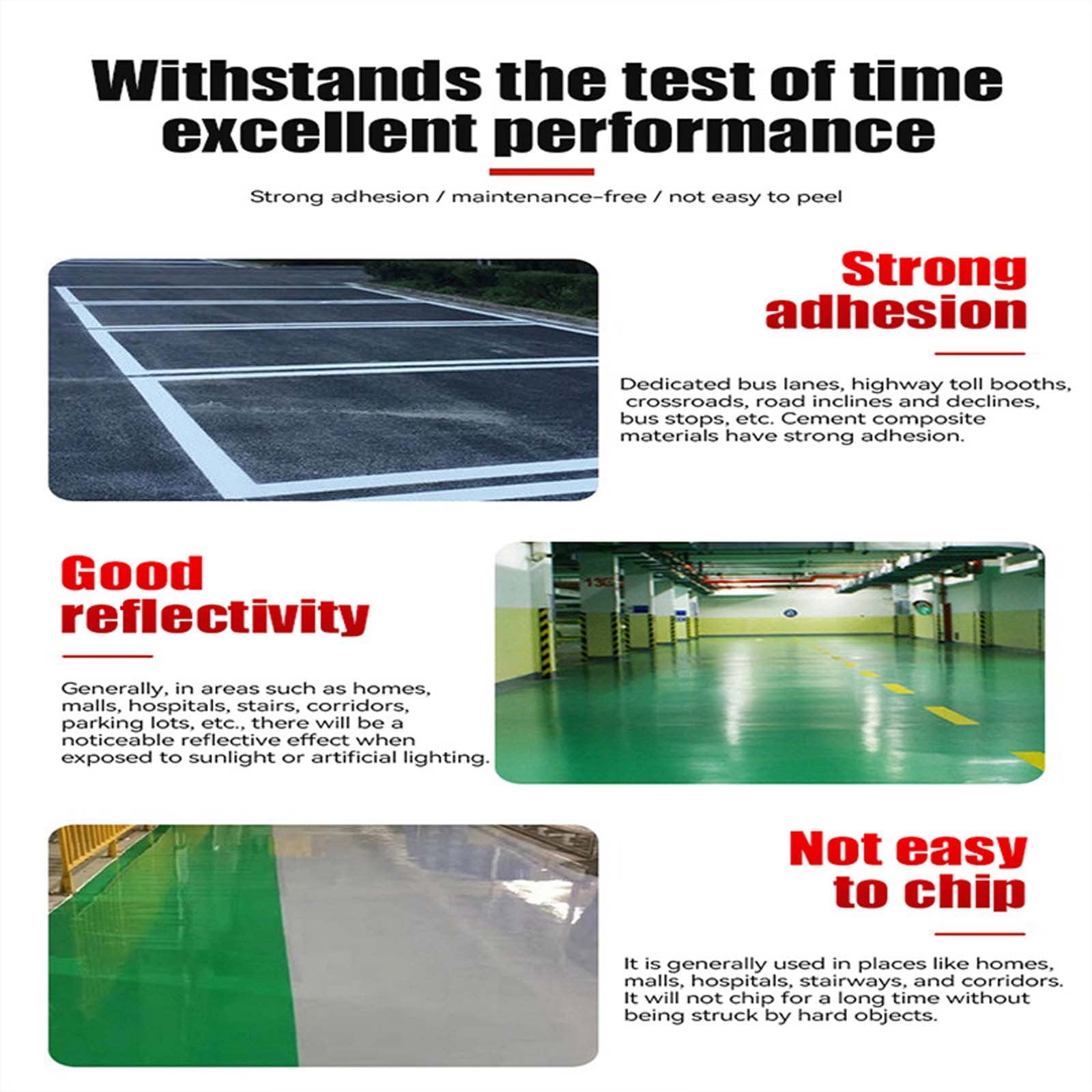 Quick-Dry Anti-Slip Water-Based Floor Paint, 500ml Golden Silk Epoxy Water-Based Floor Paint,Waterproof and Non-Slip, for Concrete, Wood, Tile and Metal
