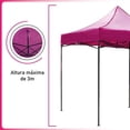thumbnail image 5 of Kit Toldo Carpa 3x3 + Mesa Plegable 1.80m Jardin Exterior, 5 of 5