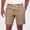 #Beige, variant on DPTALR Men's Casual Quick Dry Shorts Elastic Waist Drawstring Summer Shorts with Leather Label,Army Green,Big Men's,Tall Men's L,Young Men's Short