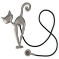 thumbnail image 1 of Porte-rideau à Clip Magnétique en Forme de Chat en Métal Accessoires, 1 of 9