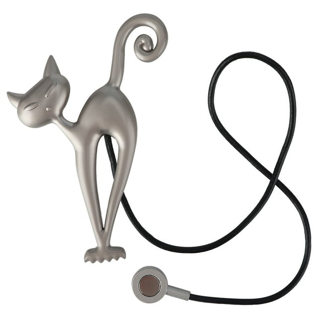 DeWin Pinces à Rideaux, Embrasse de Rideau magnétique, Accessoires de Supports de Rideaux à Pince magnétique en Forme de Chat en métal